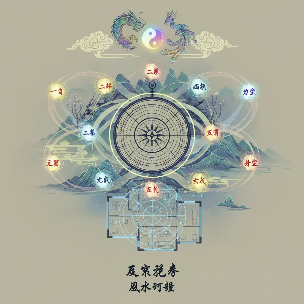 風水調整 - 玄空飛星