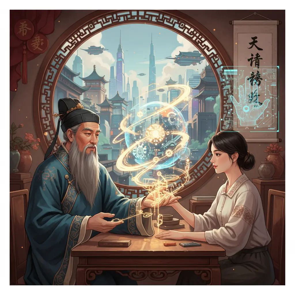算命師傅 - 手相學