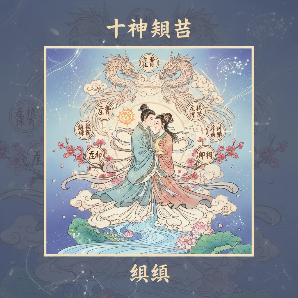 姻緣 - 十神組合