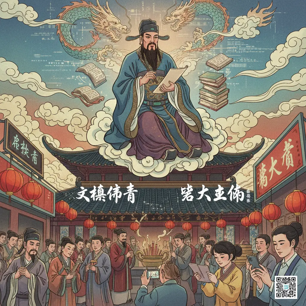 黃大仙廟 - 文昌帝君