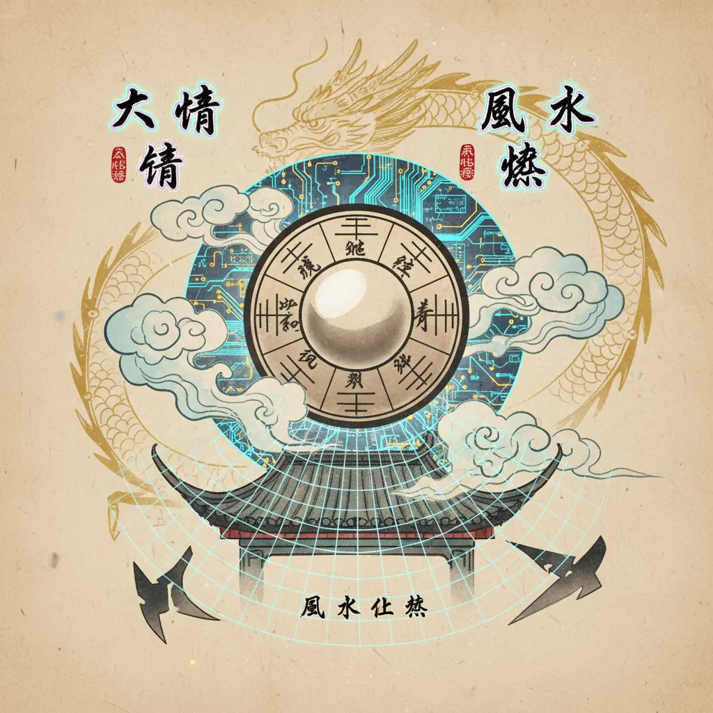 風水化煞 - 八卦鏡
