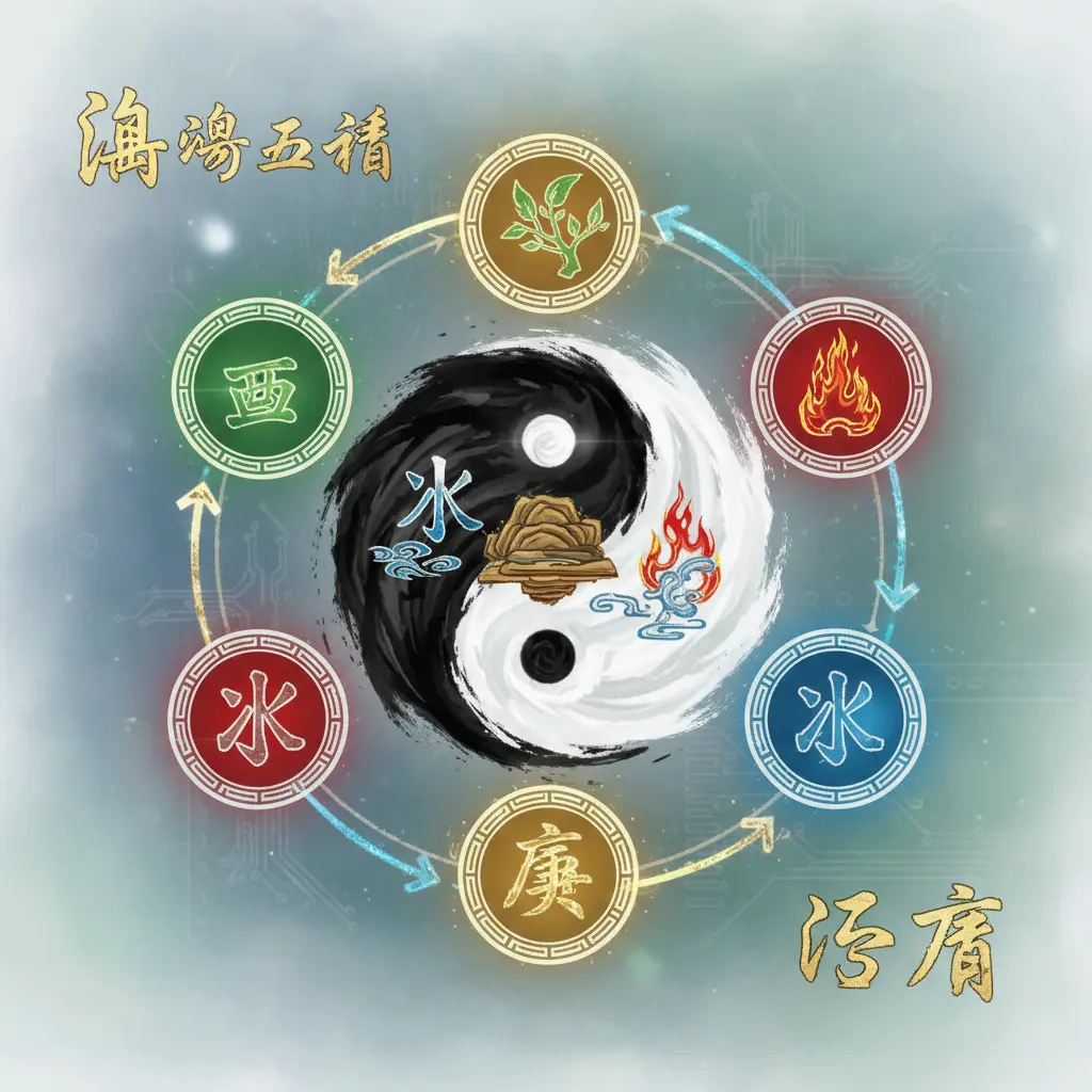 陰陽五行 - 陰陽五行依存