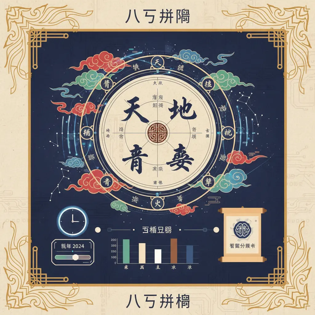 八字分析 - 八字排盤