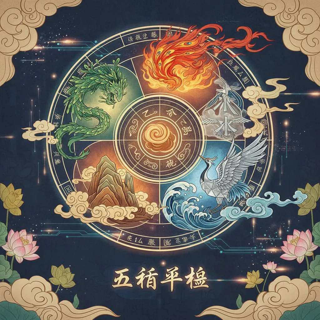 五行平衡 - 命盤