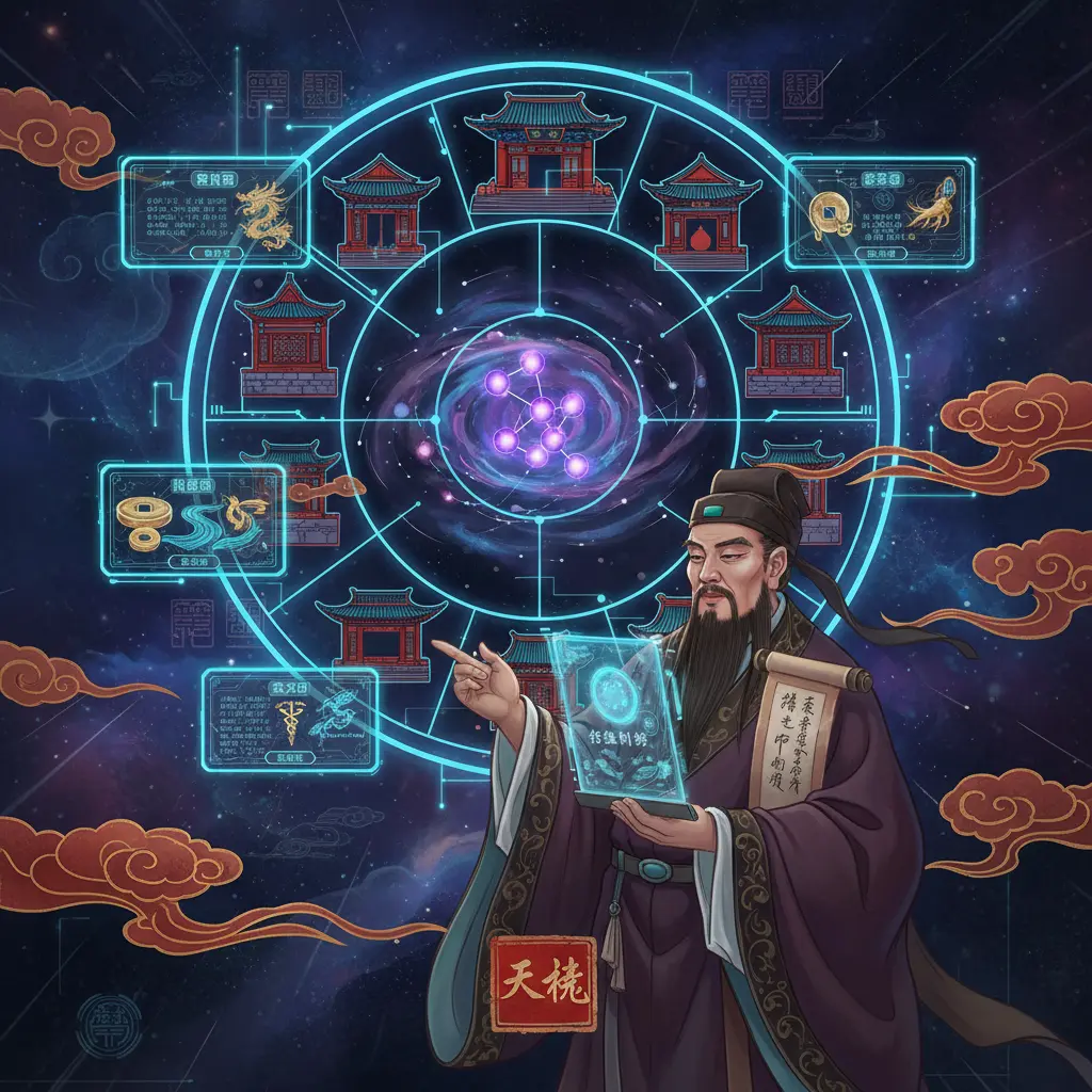 命盤解析 - 紫微命盤