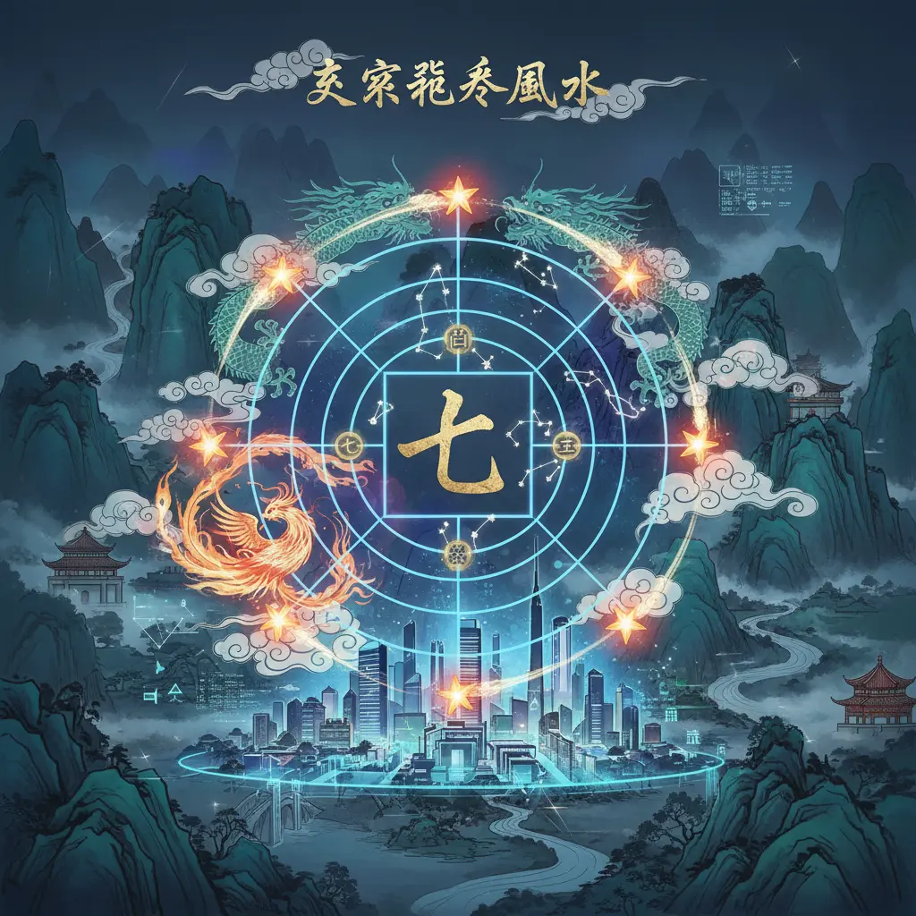 玄空飛星風水 - 七運