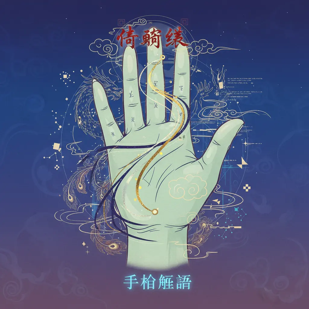 手相解讀 - 命運線
