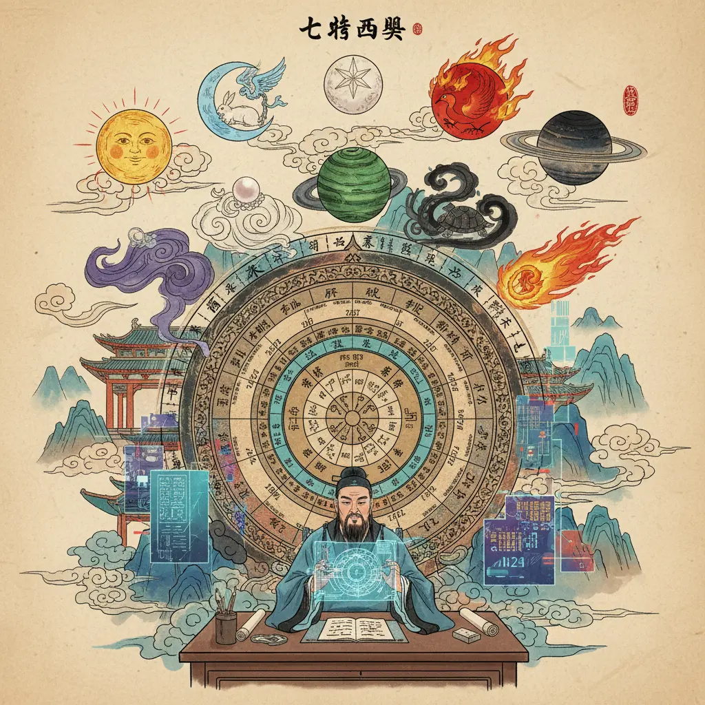 鐵版神數 - 七政四餘