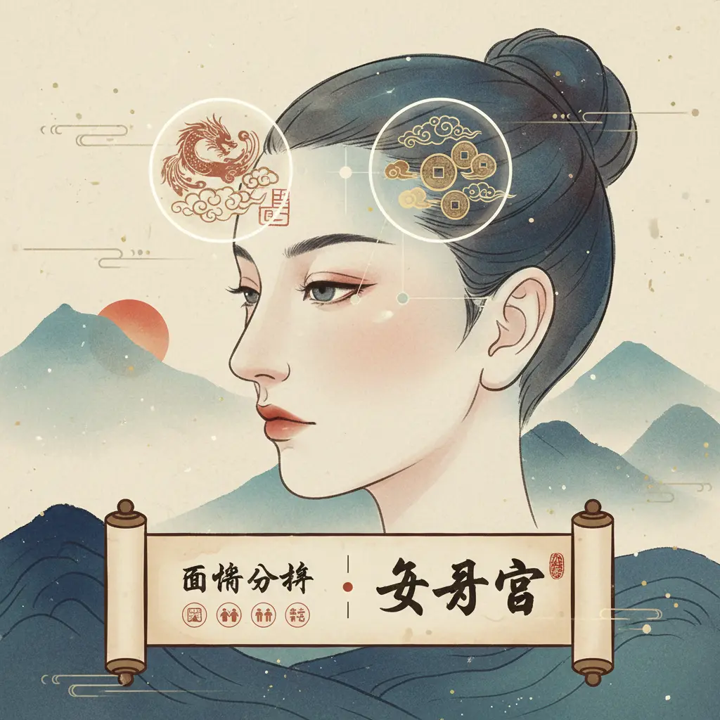 面相分析 - 父母宮