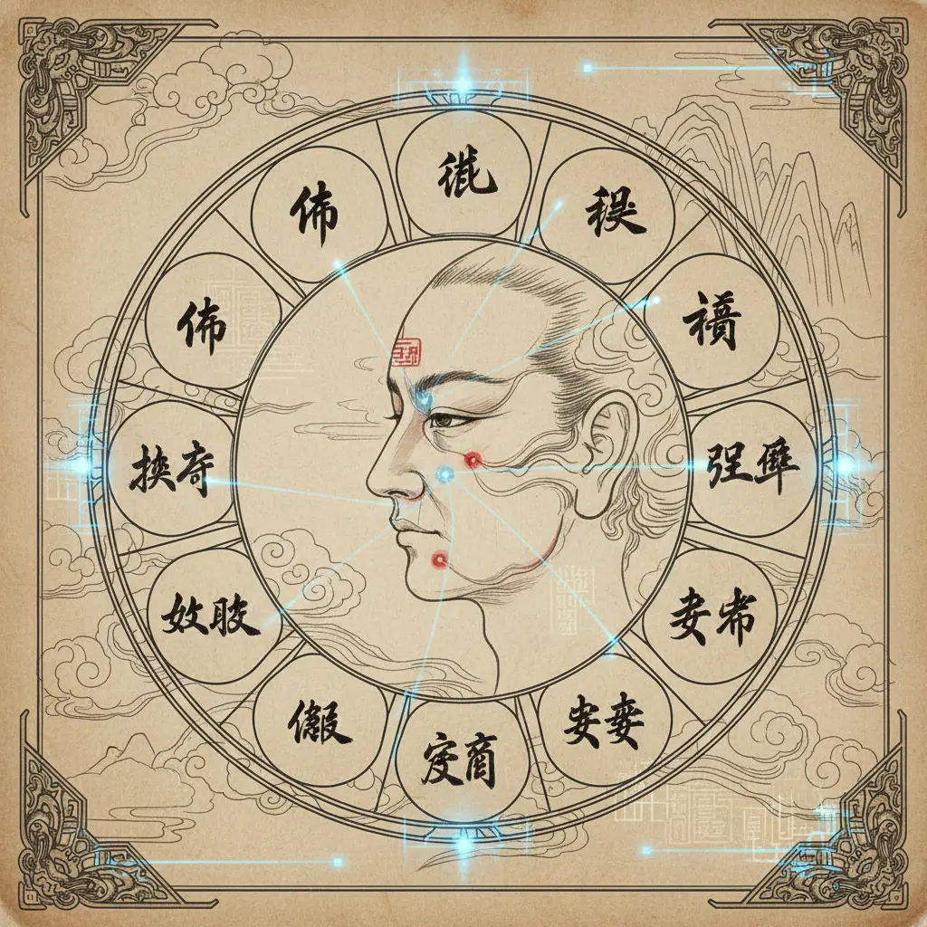 面相學 - 十二宮