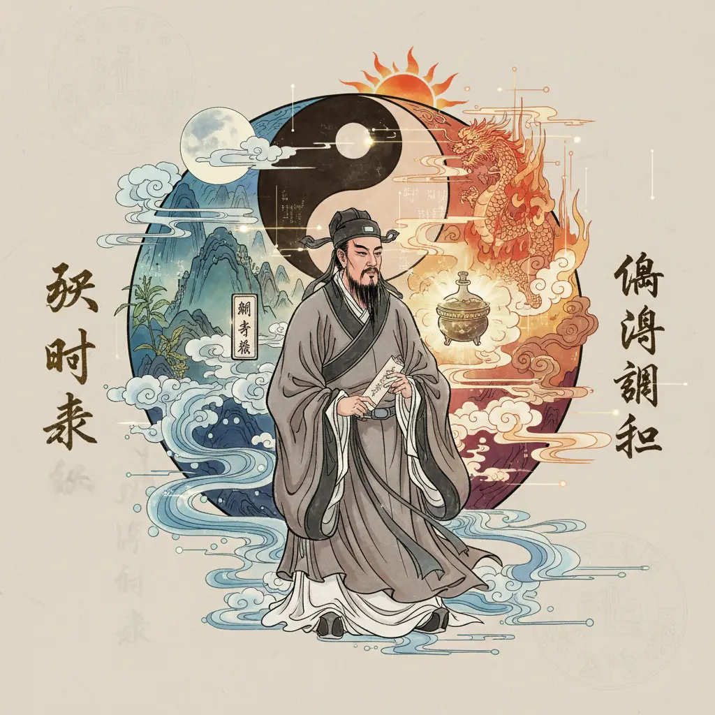 陰陽調和 - 朱丹溪