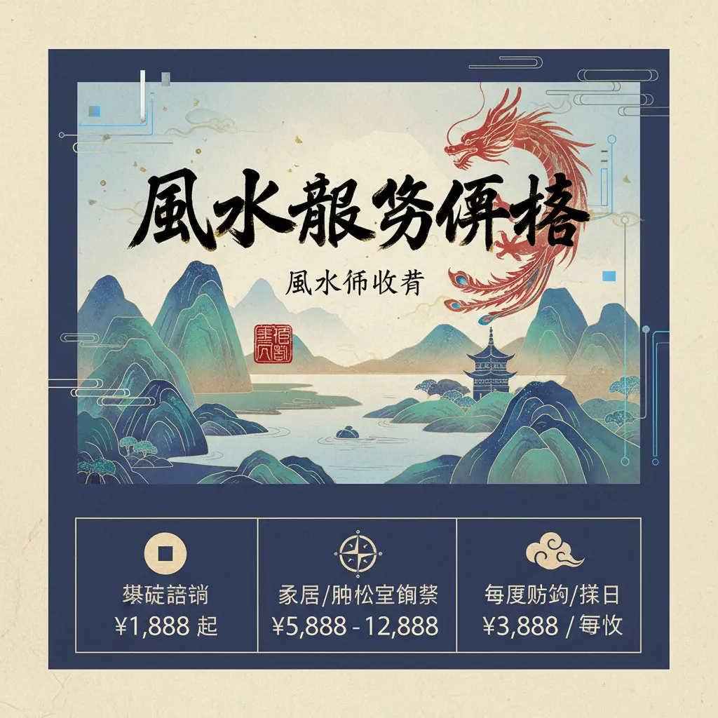 風水師收費 - 風水服務價格